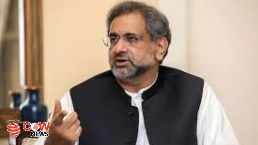 Anti Pakistan Narrative Sells in India Says Shahid Khaqan Abbasi