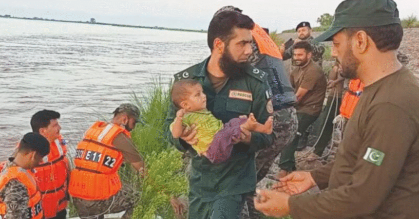 Emergency Flood Alert_ Chenab Surge Sparks Evacuations