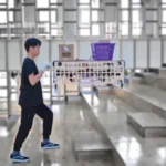 flying shopping cart