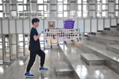 flying shopping cart