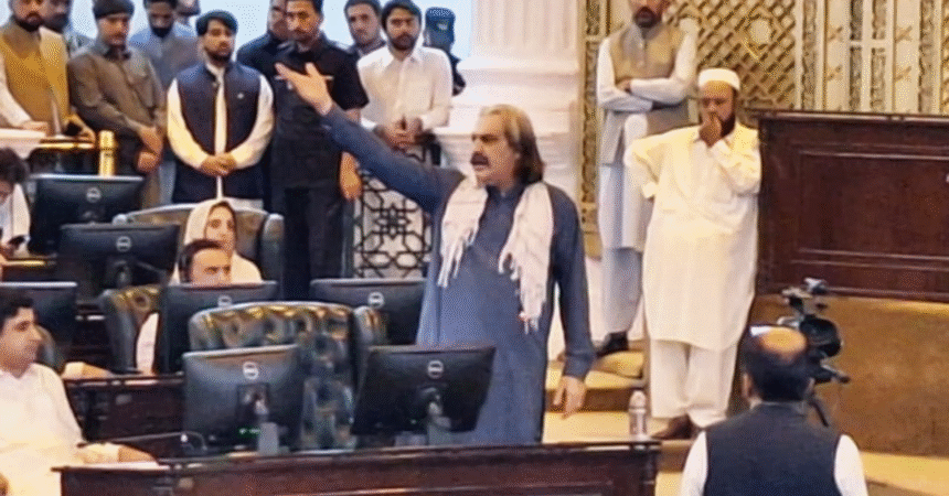 CM Gandapur Resurfaces in Khyber Pakhtunkhwa Assembly