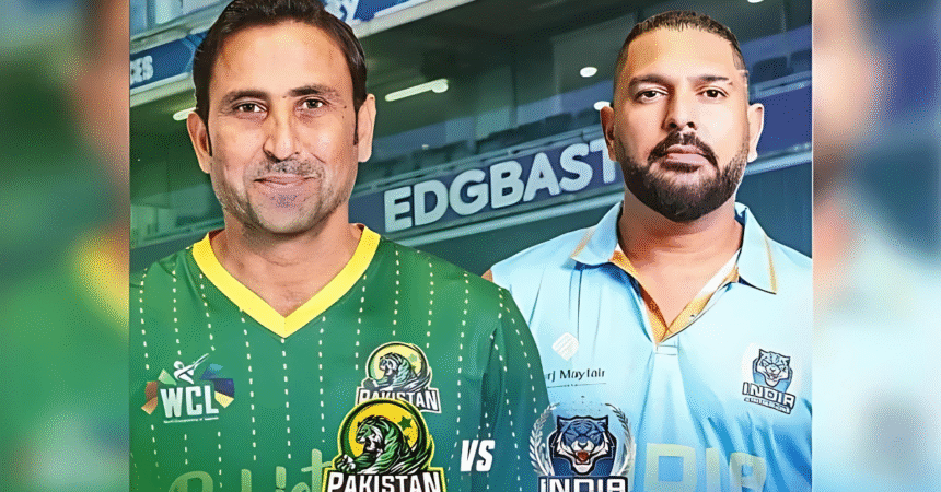 India and Pakistan Set for World Championship of Legends Final 1