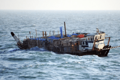 Iranian Vessel Sinks