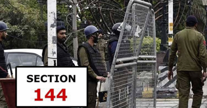 Islamabad Under Section 144 Restrictions