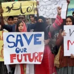 Karachi University protests