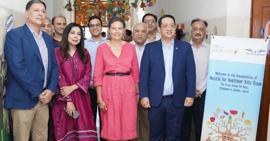 Nestlé Unveils 'Healthier Kids' Room at The Trust School Lahore