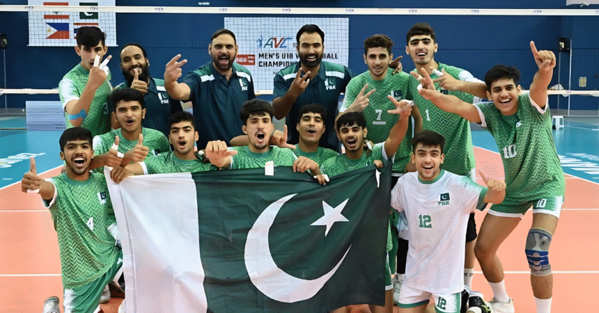 Pakistan Wins Bronze at 15th Asian Mens U18 Volleyball Championship in Bahrain 1