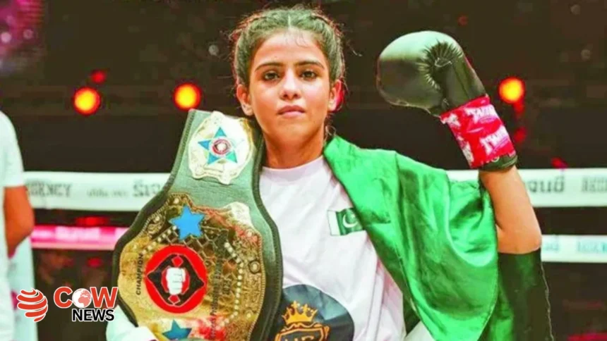 Pakistani Female Boxer Alia Somro Wins International Boxing Match