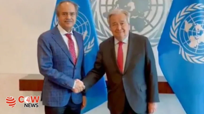 Pakistan’s UN Envoy Meets Secretary-General Guterres to Discuss Regional Tensions 1 Pakistans UN Envoy Meets Secretary General Guterres to Discuss Regional Tensions