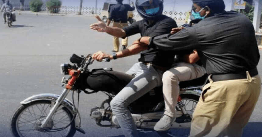 Pillion Riding Banned in Sindh