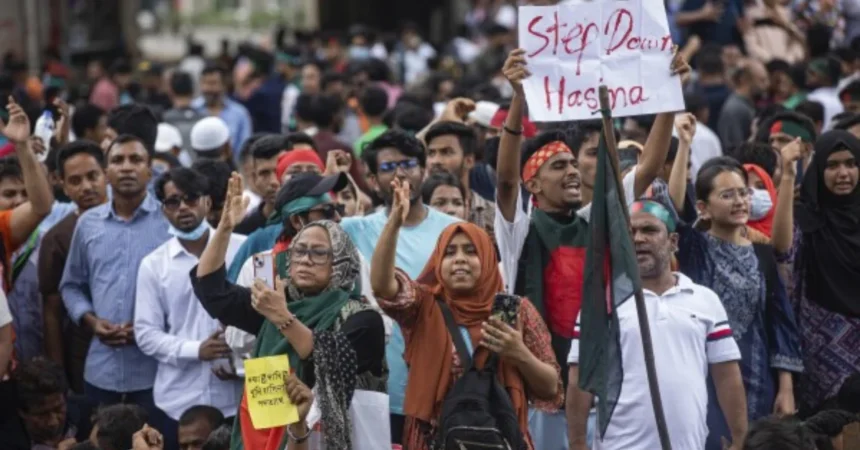 30 Injured in Protests Demanding Bangladeshi President Resign 1 30 Injured in Protests Demanding Bangladeshi President Resign