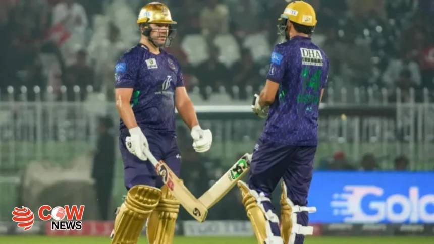 Quetta Gladiators Set New PSL Record with Highest Total in History