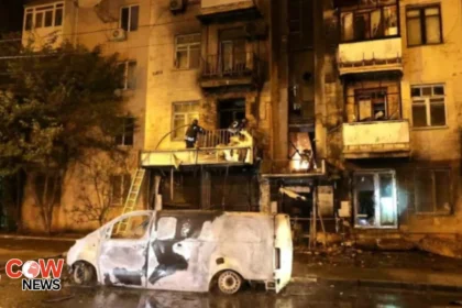 Russian Drone Strikes on Ukrainian 50 Injured Infrastructure Destroyed