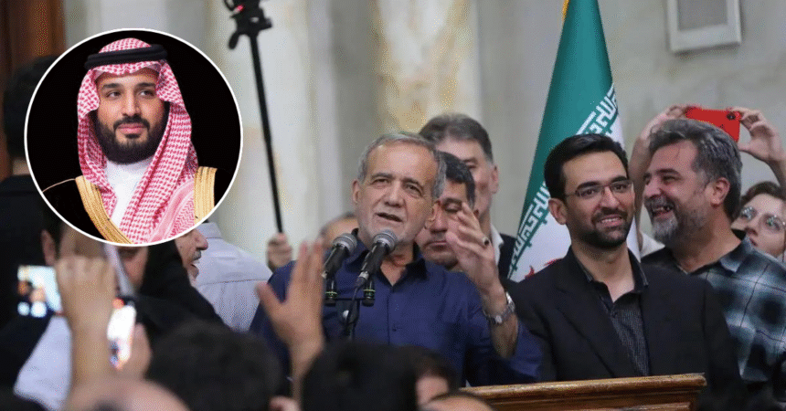 Saudi Crown Prince Congratulates Irans President Elect Pezeshkian 1