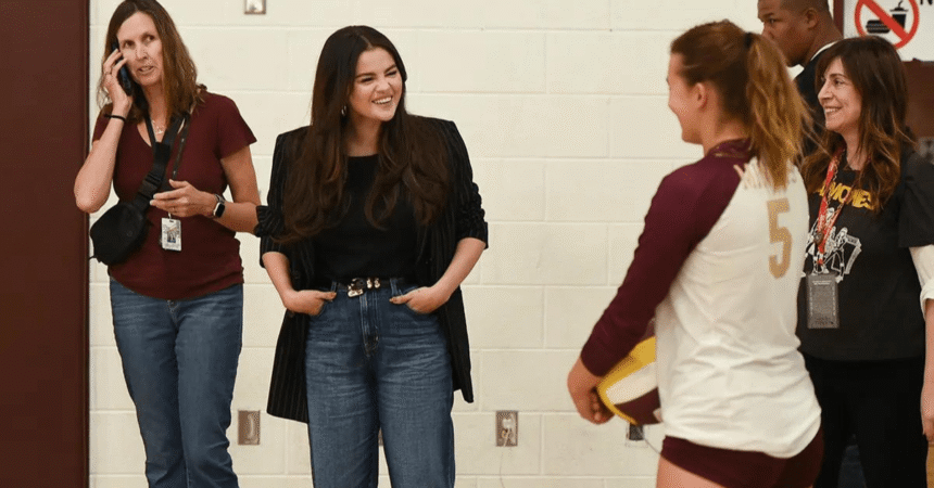 Selena Gomez Delights Students with Surprise Visit