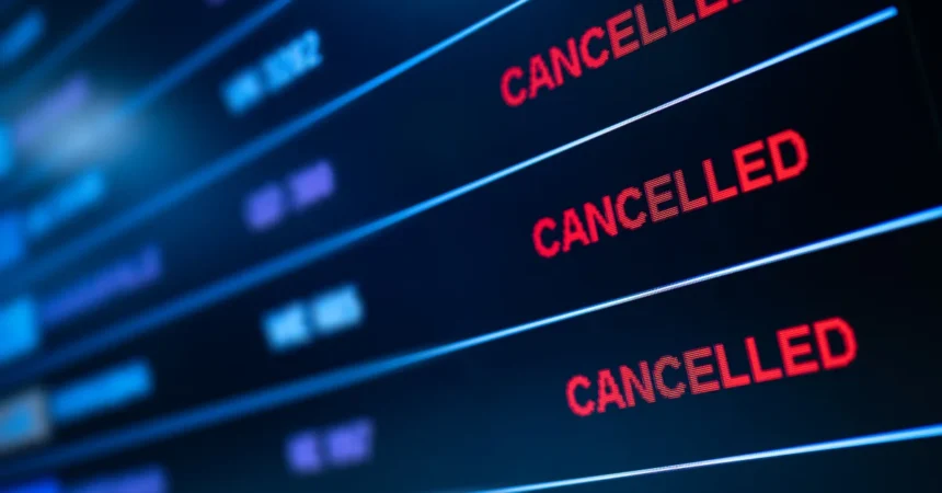 Several Outbound Flights Cancelled at Karachi Airport