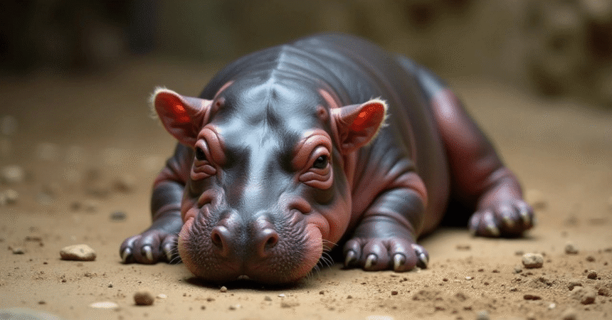 Tiny Hippo s Internet Fame Sparks Concerns