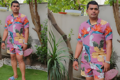 Umar Akmal Sparks Social Media Frenzy with Bold Pink Outfit