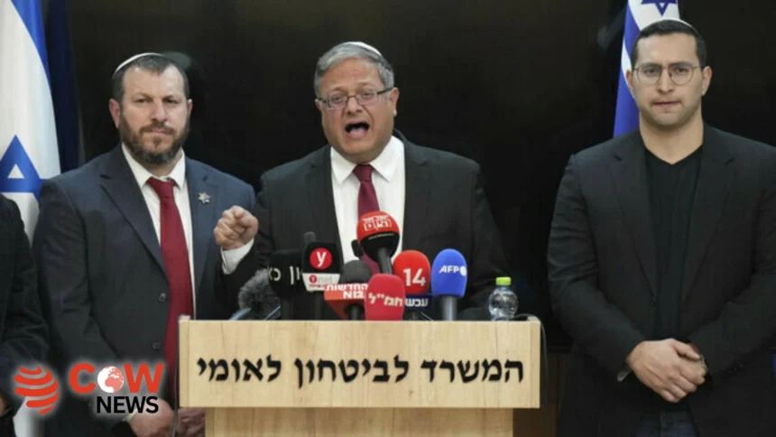 Three Israeli Ministers Resign Over Hamas Ceasefire Agreement 1 Three Israeli Ministers Resign Over Hamas Ceasefire Agreement||||