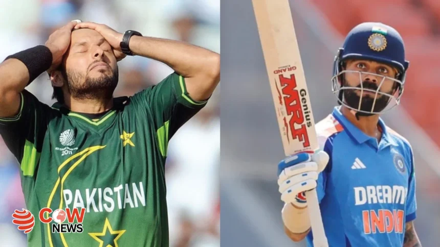 Virat Kohli equals Shahid Afridi's record