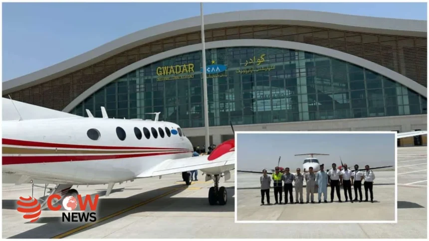 First flight lands at Gwadar airport today 1 ccff860d 7252 4dc4 8d1b 6557a358e833