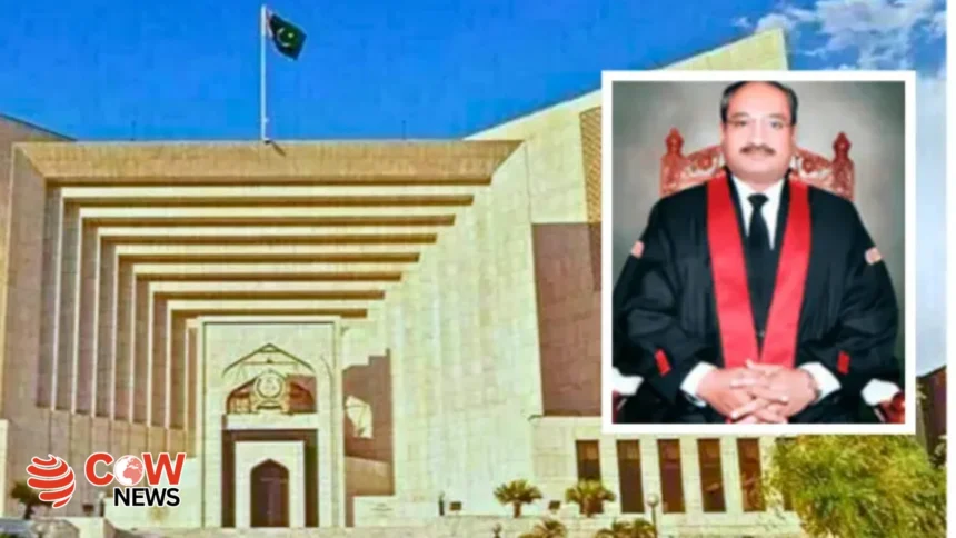 Justice Ali Baqar Najafi sworn in as Supreme Court judge