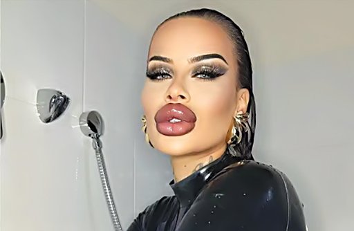 Model Spends £50,000 on Lip Surgery and Cosmetic Procedures 1 lips
