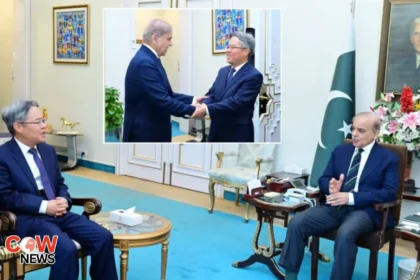 PM, Chinese Envoy Discuss Bilateral Ties, CPEC, and Security Cooperation 9 pm and chinese enoy