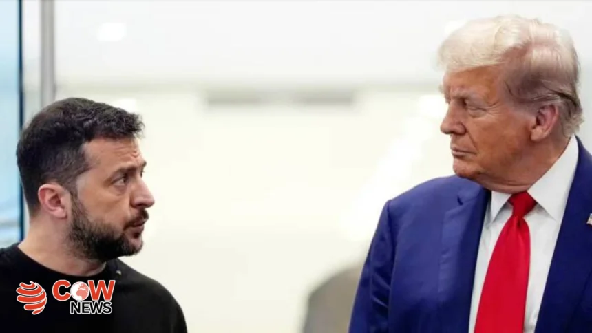 trump says not very important for zelensky to be in ukraine talks
