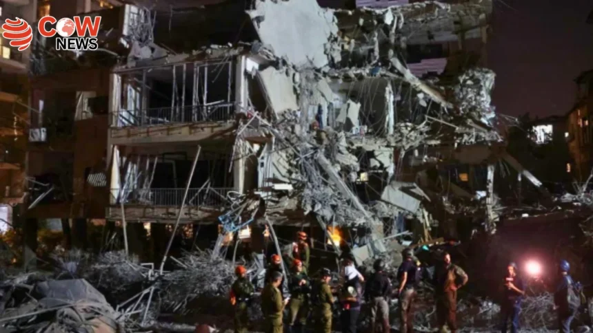 Iran Launches Massive Missile Attack on Israel Tel Aviv Hit Hard