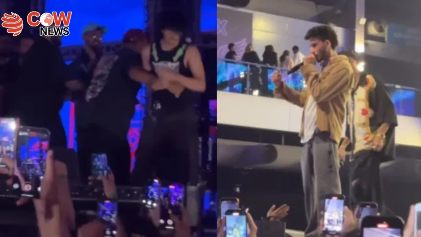 Talha Anjum Drags Fan Onstage After Bottle Thrown at Concert