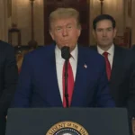 Trump Addresses Press After Attack on Irans Nuclear Sites