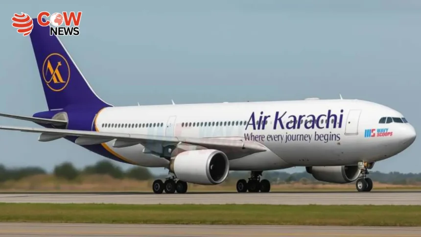 Air Karachi COMAC partner before flight launch