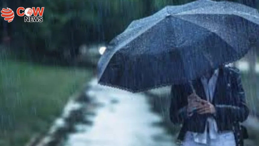 Heat Spell Broken by Rain