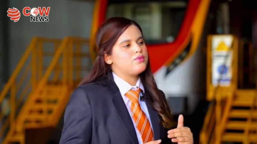 Nida Saleh Becomes Pakistans First Woman Train Driver 1