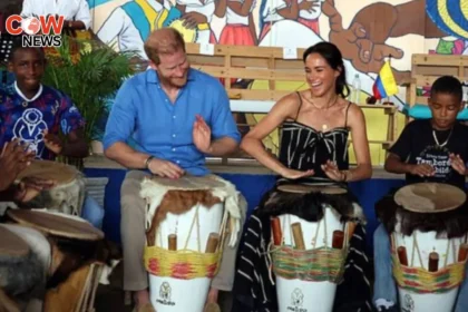 Prince Harry Fades as Meghan Shines in Colombia 5 Prince Harry Fades as Meghan Shines in Colombia