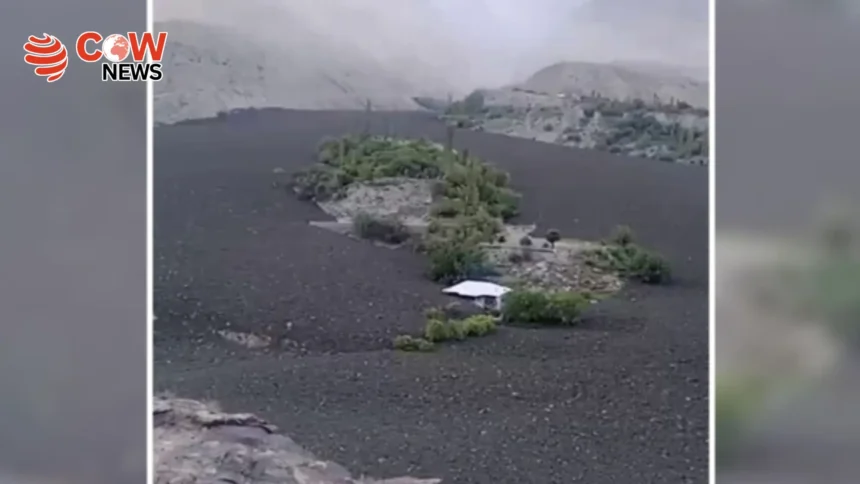 Glacier Burst in Ghizer Triggers Floods Villages Trapped