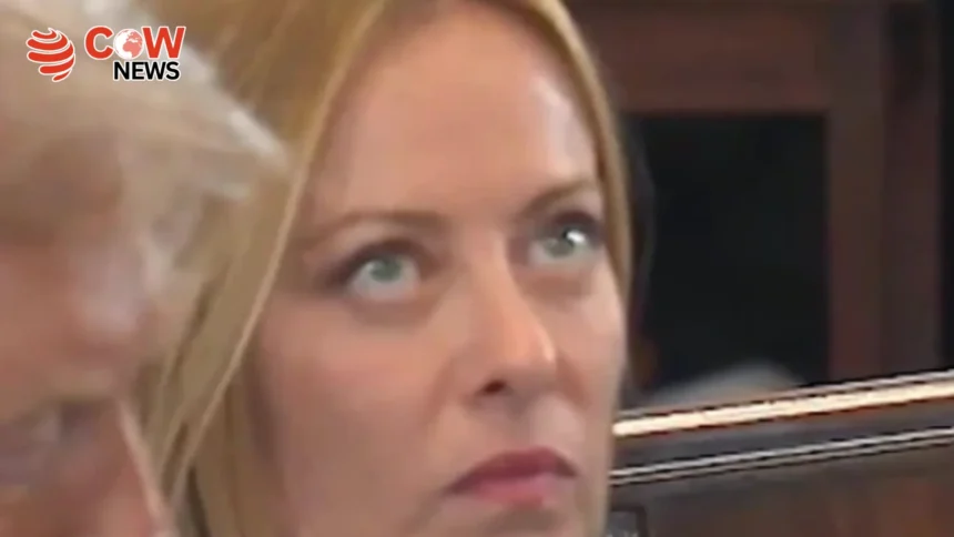 Italian PM Melonis Facial Expressions Go Viral at U.S. Ukraine Summit