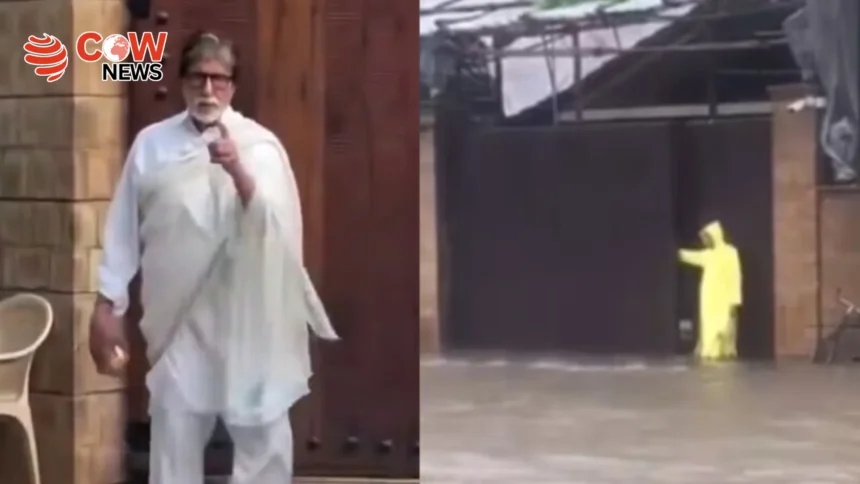 Mumbai Rains Flood Amitabh Bachchans Pratiksha