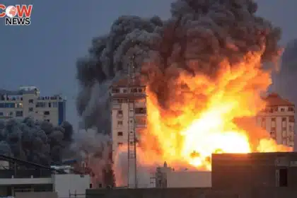 Israeli Strikes Kill 83 in Gaza Mosque Destroyed