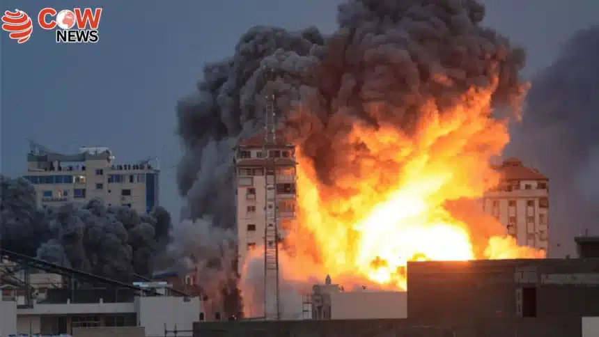 Israeli Strikes Kill 83 in Gaza Mosque Destroyed