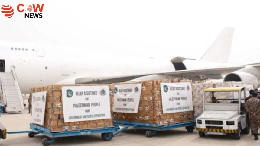 Pakistan’s Aid Consignment for Gaza Reaches Egypt