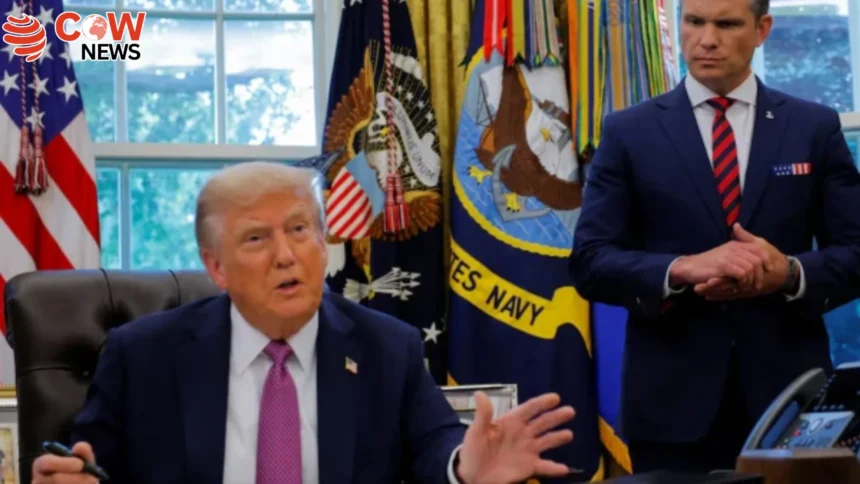 Trump Renames Pentagon as ‘Department of War in Bold Move