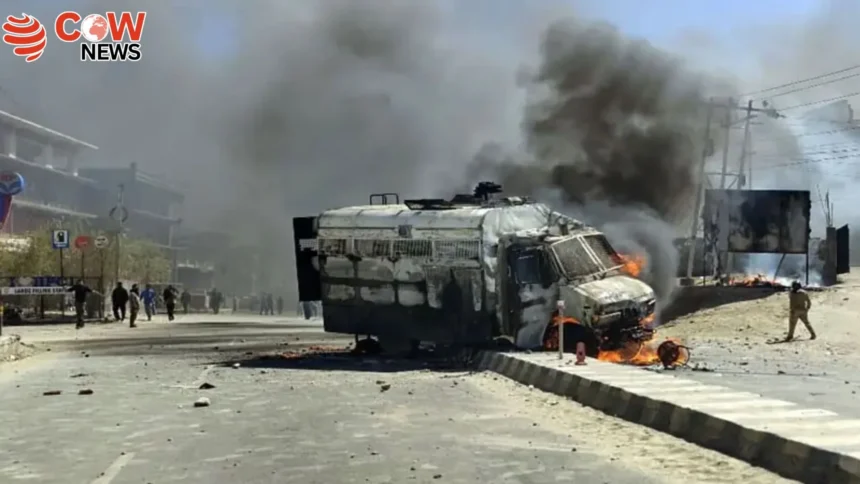 Violent Gen Z Protests Erupt in Ladakh Curfew Imposed