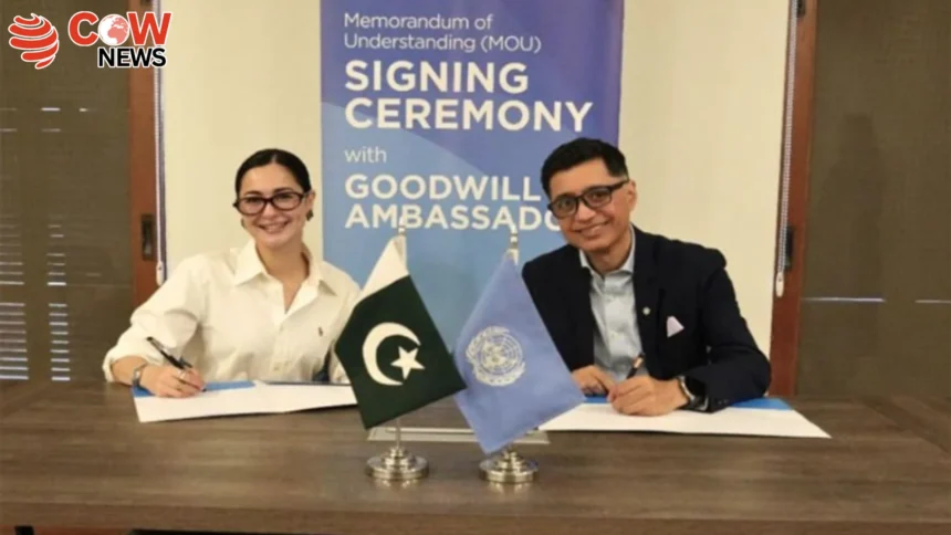 Hania Amir Appointed UN Pakistan National Goodwill Ambassador