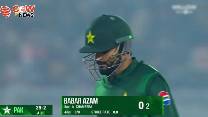 Babar Azam Hits Another Duck Ties Unwanted T20 Record
