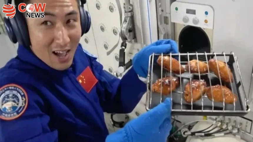 Chinese Astronauts Grill Chicken in Space on Tiangong