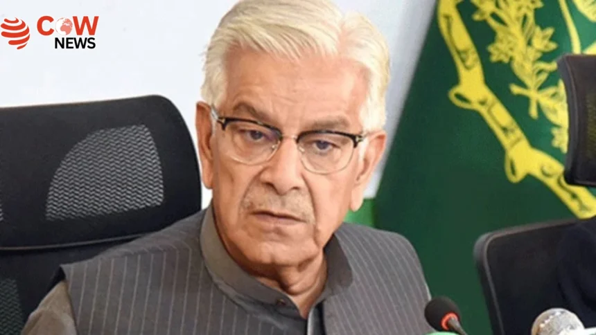 Defence Minister Warns PTI Over Criticism of Pakistan Army