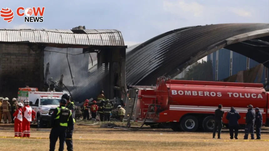 Small Plane Crashes in Central Mexico, Seven Dead 1 Small Plane Crashes in Central Mexico Seven Dead