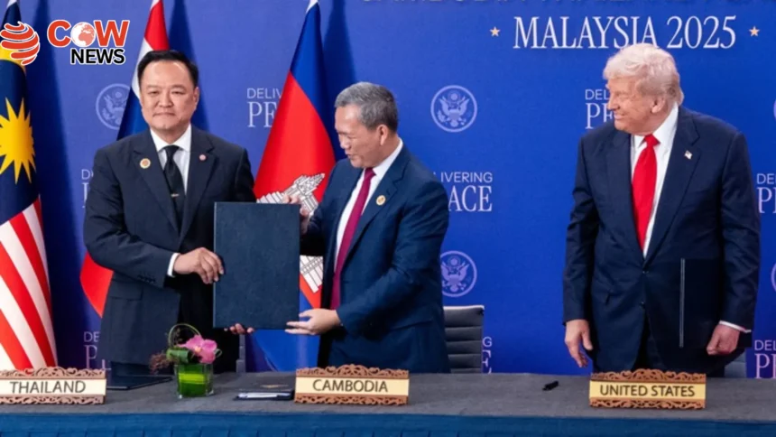 Trump Brokers Ceasefire Between Thailand and Cambodia